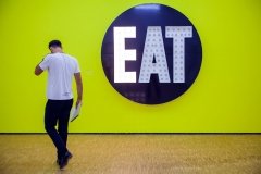 The Electric Eat by Robert Indiana