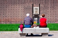 Elderly couple